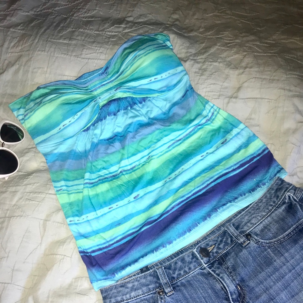 Tie dye print Halter